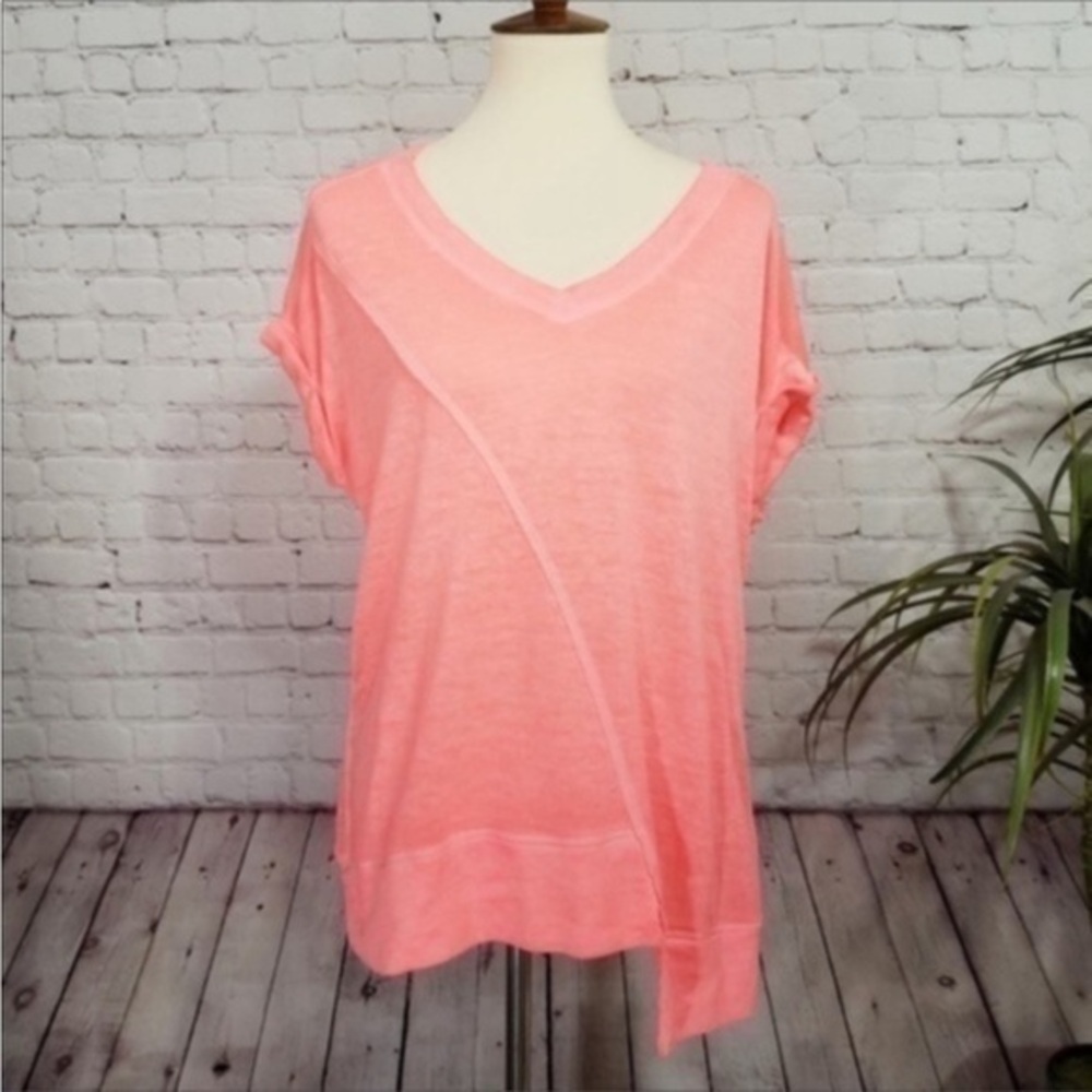 Calvin Klein pink yoga top